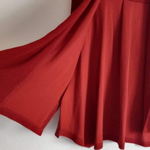 Soft Surroundings LP Red Mesa Button Open Vest Style 26312 Petite - Picture 12 of 14